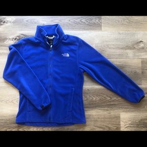 Blue North Face Fleece Jacket